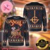 Ghost Band Papa Emeritus Funny Holiday Pixel Style Gift For Fans Ugly Christmas Sweater Gift For Holiday