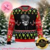 Ghost Band Sweater Papa Emeritus Skull Design Gothic Ugly Christmas Sweater Gift For Holiday