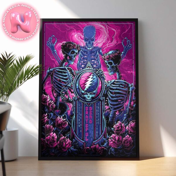 Grateful Dead Their Run Of 1970-71 Live Show At The Capitol Theatre On Wednesday October 23rd 2024 Home Decor Poster Canvas