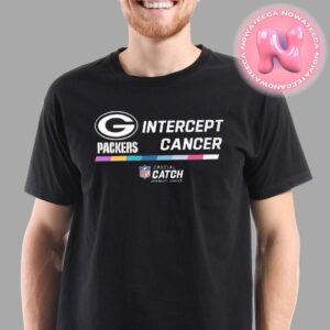 Green Bay Packers 2024 NFL Intercept Cancer Crucial Catch Unisex T-Shirt