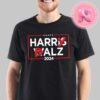 Harry BALZ Funny Campaign Harris And Walz Democrat 2024 Unisex T-Shirt