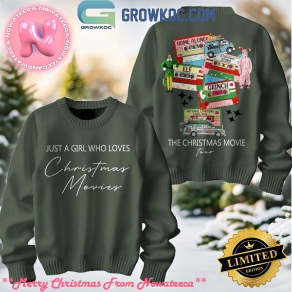 Home Alone Grinch Elf The Christmas Movie Tour 2024 Gift For Family Ugly Christmas Sweater