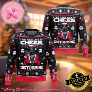 I Find Your Lack Of Cheer Star Wars Ugly Christmas Sweater