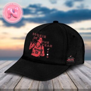 Indiana Fever Caitlin Clark Round 21 Black 2024 WNBA Rookie Of The Year Pullover Classic Cap Hat Snapback