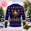 Jack Skellington Halloween Horror Ugly Sweater Ugly Christmas Sweater Gift For Holiday