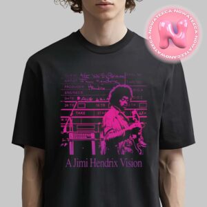 Jimi Hendrix Vision Crew Limited Tee Unisex T-Shirt