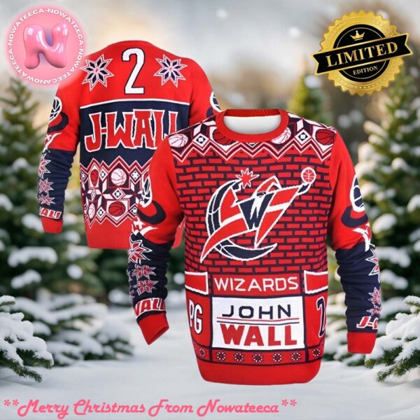 John Wall Los Angeles Clippers NBA Ugly Sweater Holiday Ugly Christmas Sweater