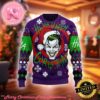 Mickey Mouse Pattern Red Ugly Christmas Sweater