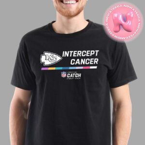 Kansas City Chiefs 2024 NFL Intercept Cancer Crucial Catch Unisex T-Shirt