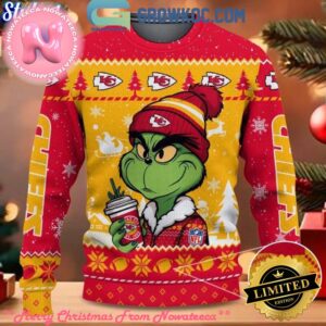 Kansas City Chiefs Grinch Stolen Christmas 2024 Grinchmas Gift For Family Ugly Christmas Sweater