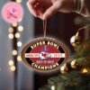 Kansas City Chiefs Super Bowl LVIII 2024 Champions Ring Christmas Tree Decorations Ornament