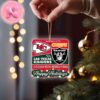 Super Bowl LVIII Football Champions Kansas City Chiefs 2024 NFL Christmas Tree Decorations Ornament