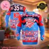 Klew NBA Los Angeles Clippers Chris Paul Ugly Sweater Holiday Ugly Christmas Sweater