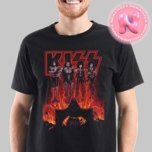 Kiss Halloween Mega Limited Edtion Conjuring Flames Unisex T-Shirt