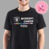 Kansas City Chiefs 2024 NFL Intercept Cancer Crucial Catch Unisex T-Shirt