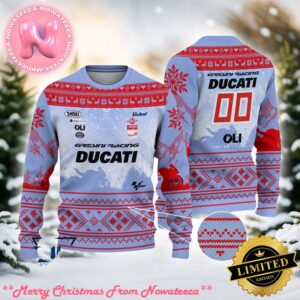 Limited Gresini Racing Ugly Christmas Sweater Gift For Holiday