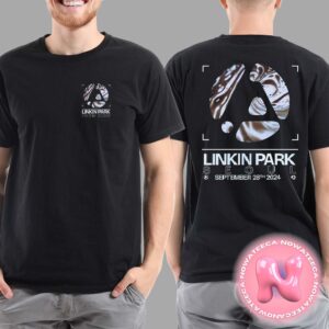 Linkin Park From Zero Tour Concert Music Poster At Inspire Arena Seoul South Korea On September 28th 2024 Two Sides Unisex T-Shirt