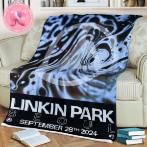 Linkin Park From Zero Tour Live Show Music Poster For Inspire Arena Seoul South Korea On September 28th 2024 Blanket