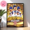 Congrats To Los Angeles Dodgers Has Been Winner The 2024 MLB World Series Champions Home Decor Poster Canvas