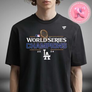 Los Angeles Dodgers 2024 World Series Champions Locker Room MLB Unisex T-Shirt