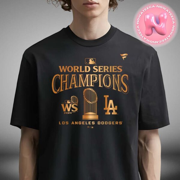 Los Angeles Dodgers 2024 World Series Champions Locker Room Parade Unisex T-Shirt