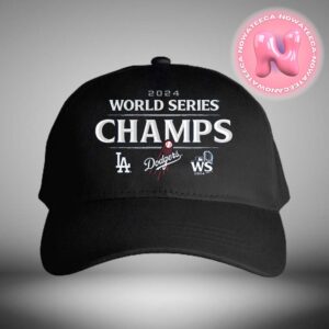 Los Angeles Dodgers 2024 World Series Champions Official Logo Classic Cap Hat Snapback