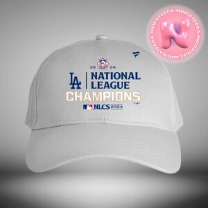 Los Angeles Dodgers 2024 National League Champions MLB World Series Locker Room Classic Cap Hat Snapback