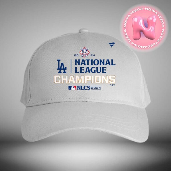 Los Angeles Dodgers 2024 National League Champions MLB World Series Locker Room Classic Cap Hat Snapback