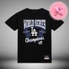 Los Angeles Dodgers Mitchell And Ness 2024 World Series Champions Fleece Pullover Unisex T-Shirt Hoodie