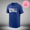 Los Angeles Dodgers Nike 2024 World Series Champions Home Plate Lockup Club Pullover Unisex T-Shirt Hoodie