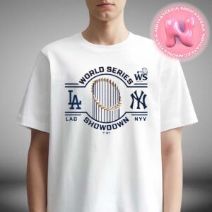 Los Angeles Dodgers Vs New York Yankees 2024 World Series Matchup Changeup Matchup MLB Postseason Unisex T-Shirt