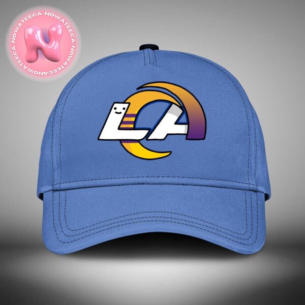 Los Angeles Rams And Los Angeles Laker Combined NFL x NBA Logos Los Angeles Sport Teams Classic Cap Hat Snapback