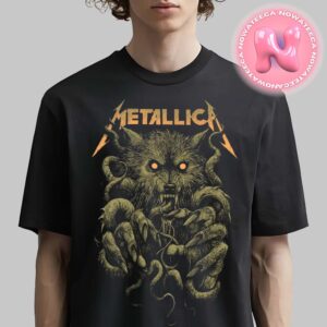 Metallica Of Wolf And The Call Of Ktulu From Black Album Since 1991 By Rob Borbas Limited Tee Unisex T-Shirt