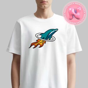 Miami Dolphins And Miami Heat Combined NFL x NBA Logos Miami Sport Teams Unisex T-Shirt