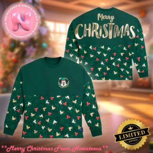 Mickey Mouse Icon Holiday Merry Christmas Spirit Jersey For Adults Holiday Gift Ugly Christmas Sweater