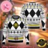 Mighty Morphin Yellow Ranger Power Rangers Ugly Christmas Sweater