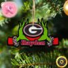 NCAA Georgia Bulldogs And Grinch Christmas Ornament Custom Your Name Christmas Tree Decorations Ornament