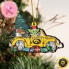 NCAA Lowa Hawkeyes And Grinch Christmas Ornament Custom Your Name Christmas Tree Decorations Ornament