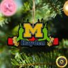 NCAA Michigan Wolverines Mickey Mouse Christmas Ornament