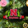 Ncaa Nebraska Cornhuskers Mickey Mouse Christmas Ornament