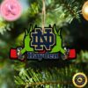 NCAA Ohio State Buckeyes And Baby Yoda Christmas Ornament