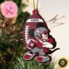 NCAA Alabama Crimson Tide Grinch Christmas Ornament Personalized Your Name Christmas Tree Decorations Ornament