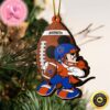 NCAA Clemson Tigers And Baby Yoda Christmas Ornament