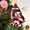 NCAA Indiana Hoosiers Grinch Christmas Ornament Personalized Your Name Christmas Tree Decorations Ornament