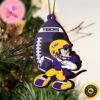 NCAA LSU Tigers Grinch Christmas Ornament Personalized Your Name