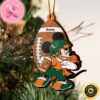 NCAA Michigan Wolverines And Baby Yoda Christmas Ornament