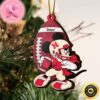 NCAA North Carolina Tar Heels And Baby Yoda Christmas Ornament