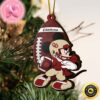 NCAA Oklahoma State Cowboys And Baby Yoda Christmas Ornament