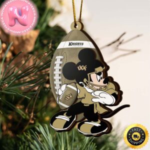 Ncaa UCF Knights Mickey Mouse Christmas Ornament