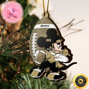 Ncaa UCF Knights Mickey Mouse Christmas Tree Decorations Ornament